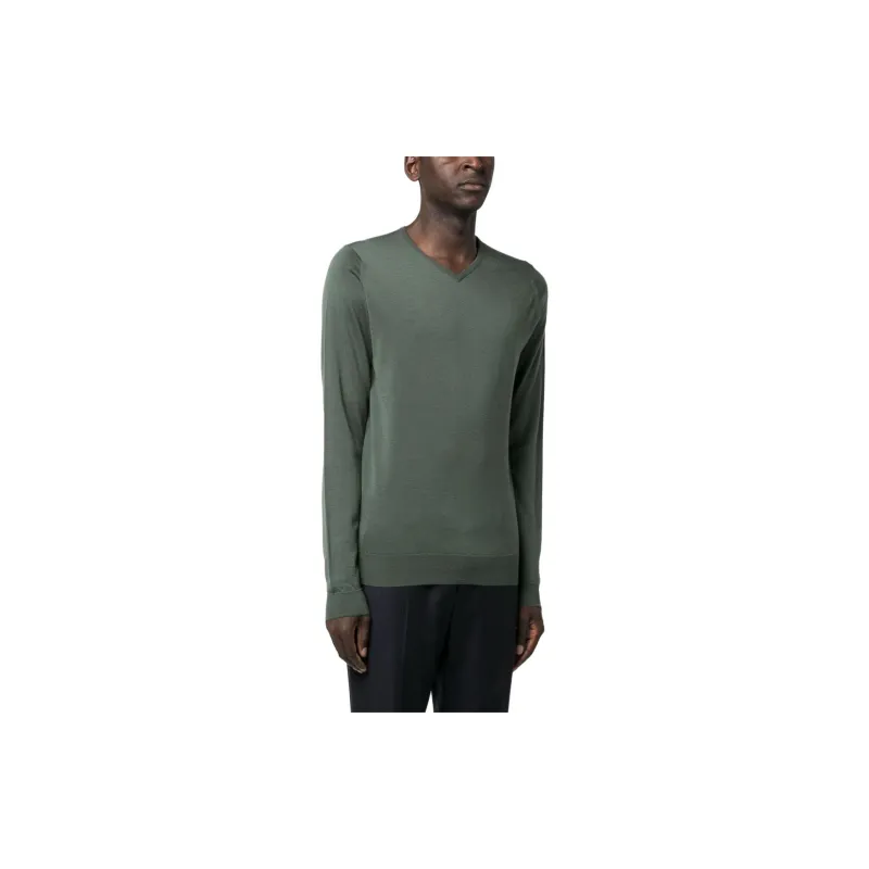 JOHN SMEDLEY Sweaters Men Green-3