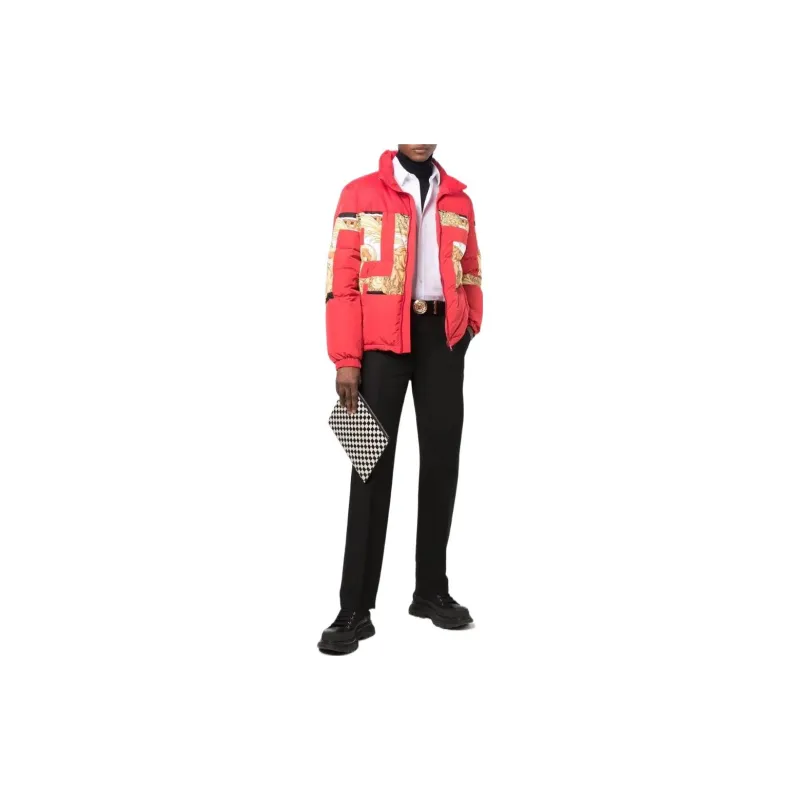 VERSACE Jackets Men Red-1