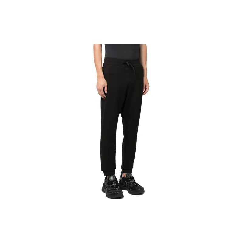 C.P.Company Logo patch Stretch cotton Track Pants-3