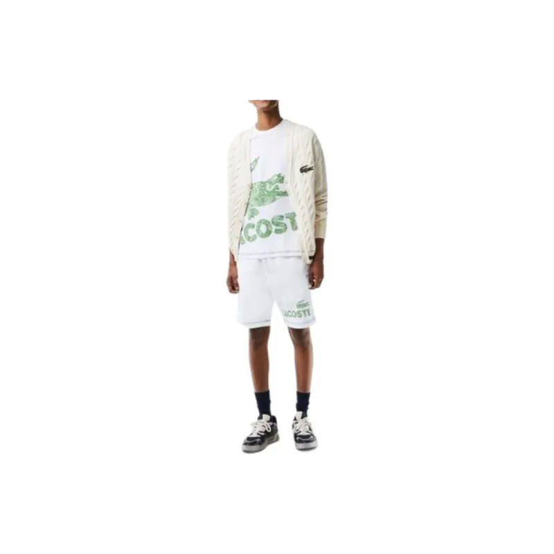 LACOSTE T Shirts Men White-2