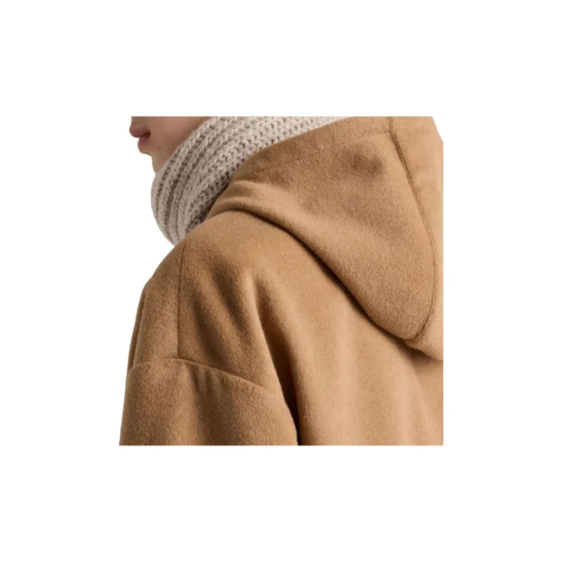 PRADA Camel hair Hoodie Jacket-4