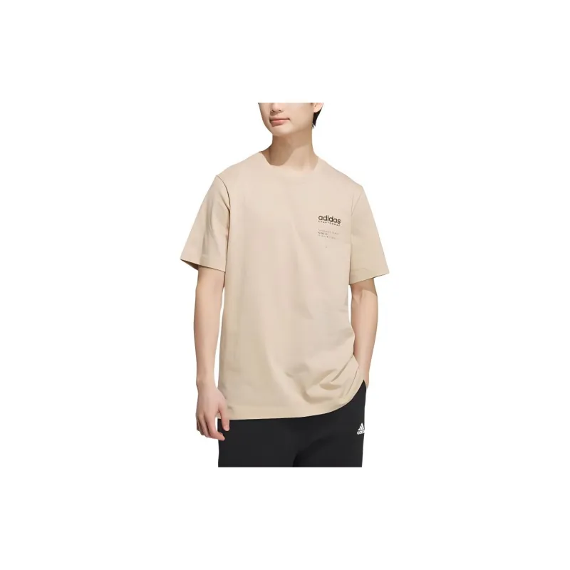 Adidas SS24 T Shirt Unisex Magic Light Umber/Black-1