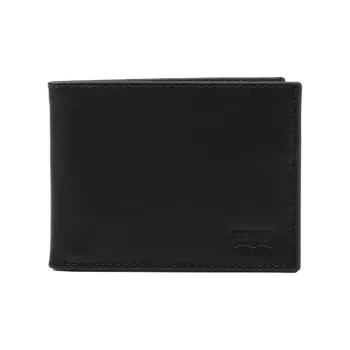 Levi’s Grained Leather Wallet Men's Black