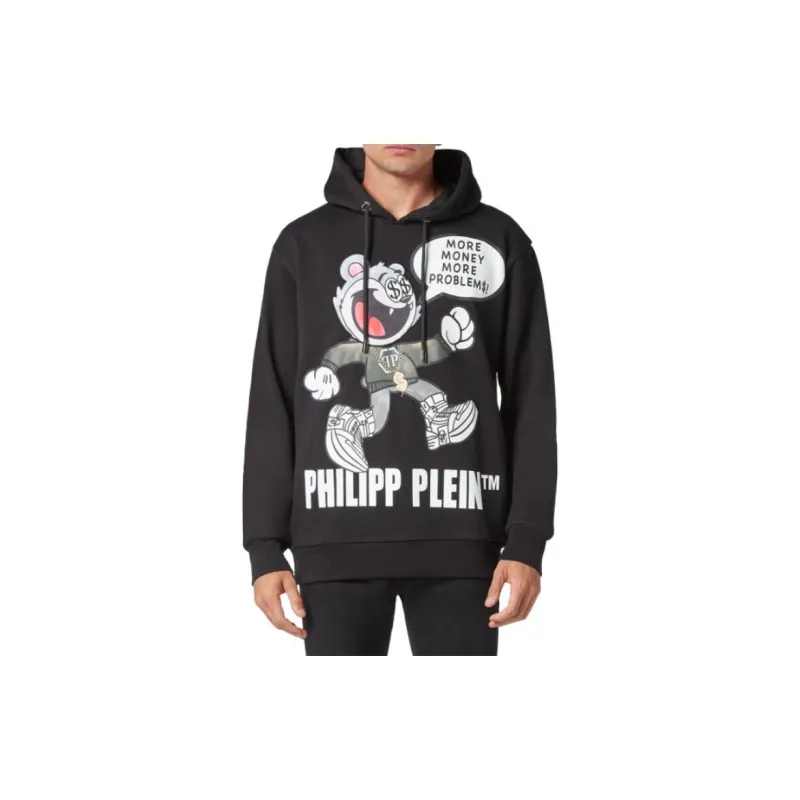 PHILIPP PLEIN Sweatshirts Men Black-1