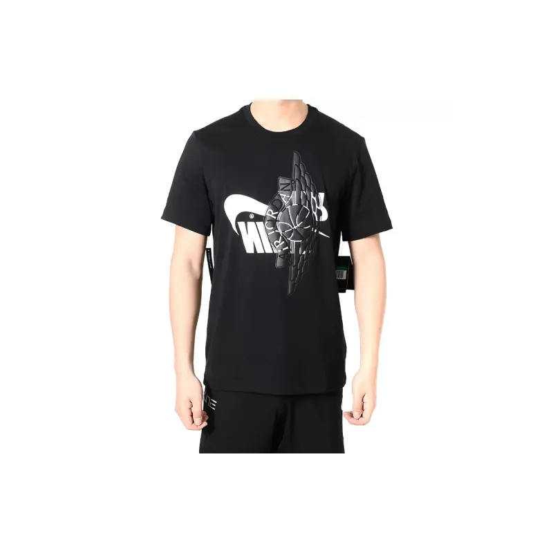Jordan Futura Wings T Shirt Men's Black-2