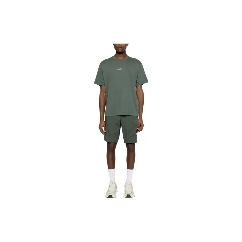 STONE ISLAND Taffeta Cargo Shorts-1