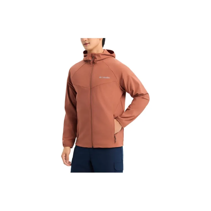 Columbia Jackets Coats Men's Red Brown-4
