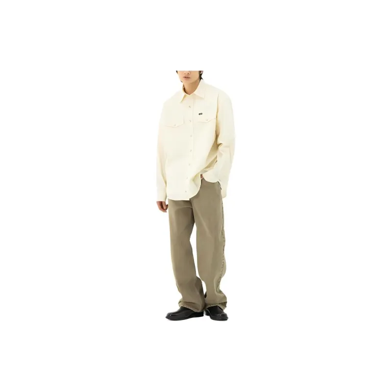 Lee Shirts Men Beige-3