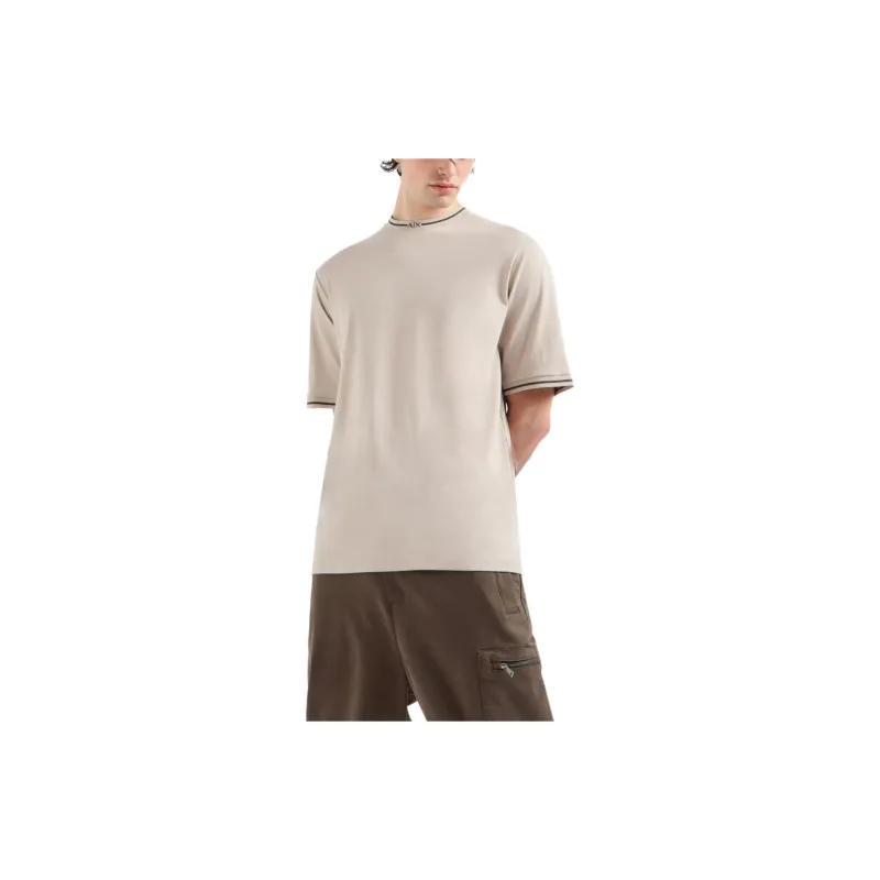 ARMANI EXCHANGEAE T Shirt Men's Light Umber-1