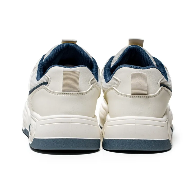 Meiretu Slip Resistant Shock Absorbers With Abrasion Resistant Properties Low Top Skateboard Shoes Men's-4