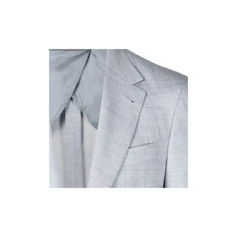 Canali Single breasted Linen wool Blazer-3