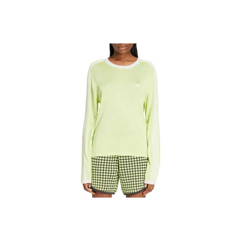 Adidas Originals X Wales Bonner Knit Long Sleeve Tee-3