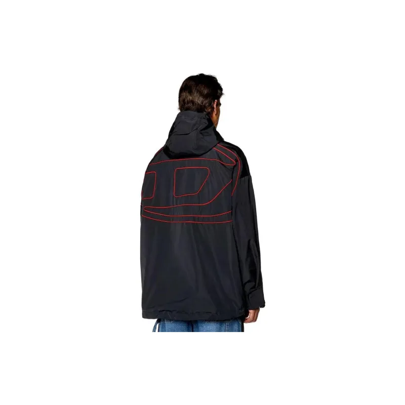 DIESEL W Henness Zip Up Hooded Jacket-1