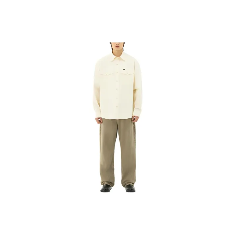 Lee Shirts Men Beige-2