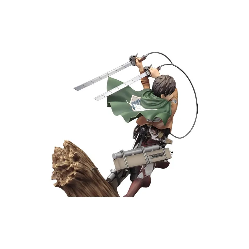 Kotobukiya Artfx J Attack On Titan Eren Yeager Renewal Package Ver. Figure Brown-2