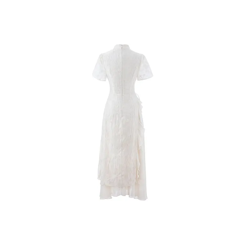 Incolore Short Sleeved Dresses Women's Apricot-1