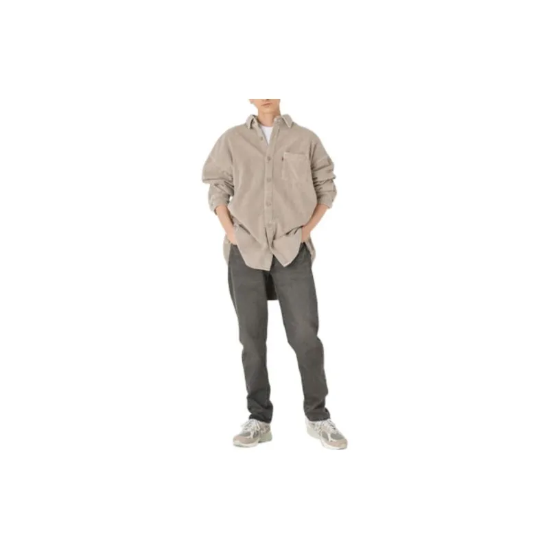 Levis Shirts Men Gray-2