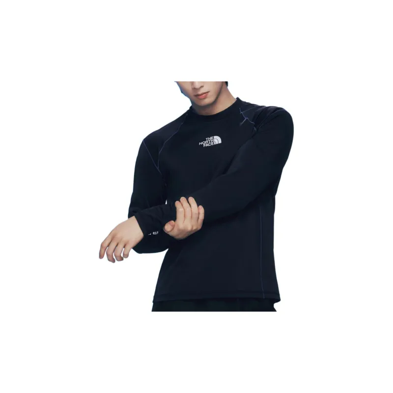 THE NORTH FACE Ocean Wave L/S Mock Neck Sweatshirt Men's Black-2