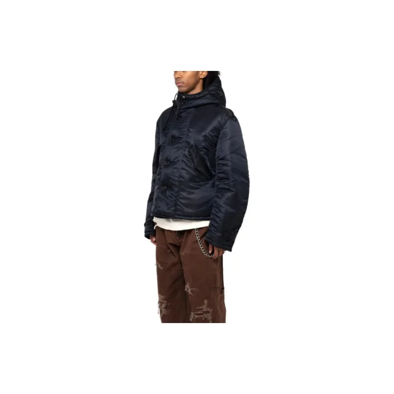 Mihara Yasuhiro Molle Military Blouson Jackets Coats Men's Black-2