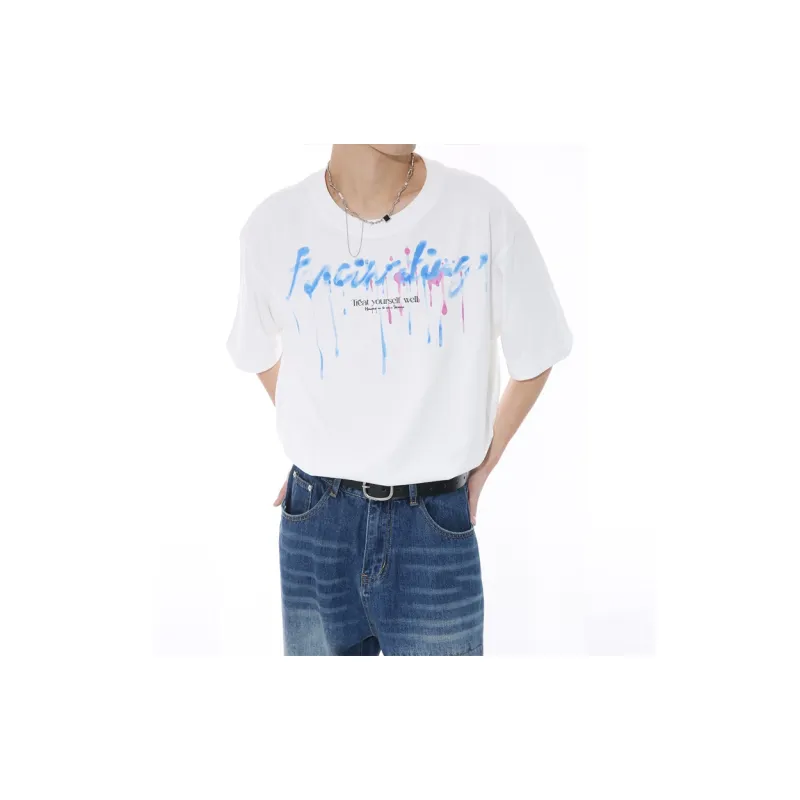 Voguo Relay 100% Cotton Short Sleeved T Shirt Unisex-2