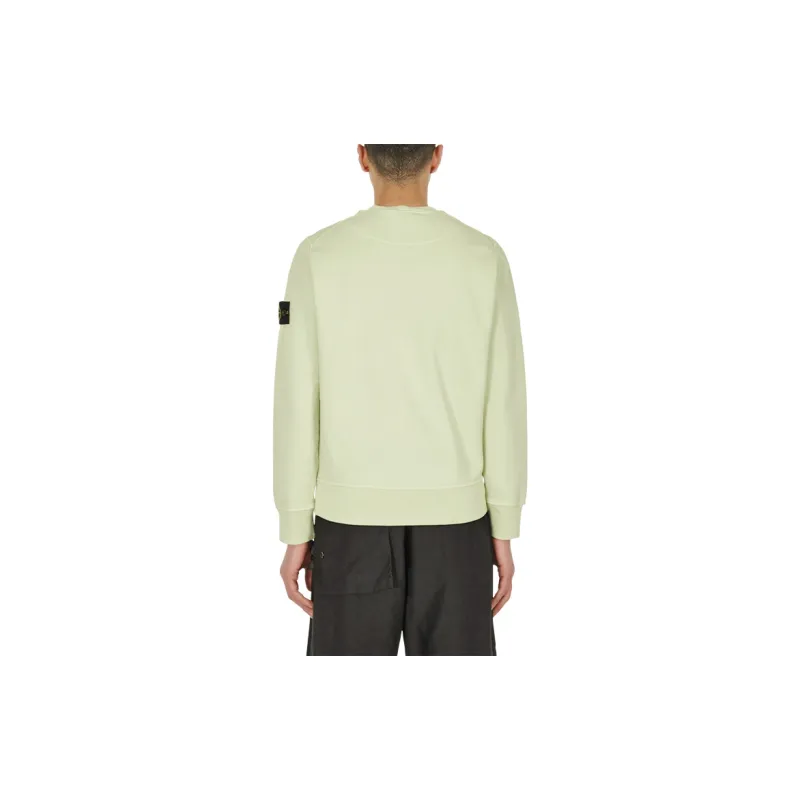 STONE ISLAND SS22 Sweatshirt Men's Avocado Green-3