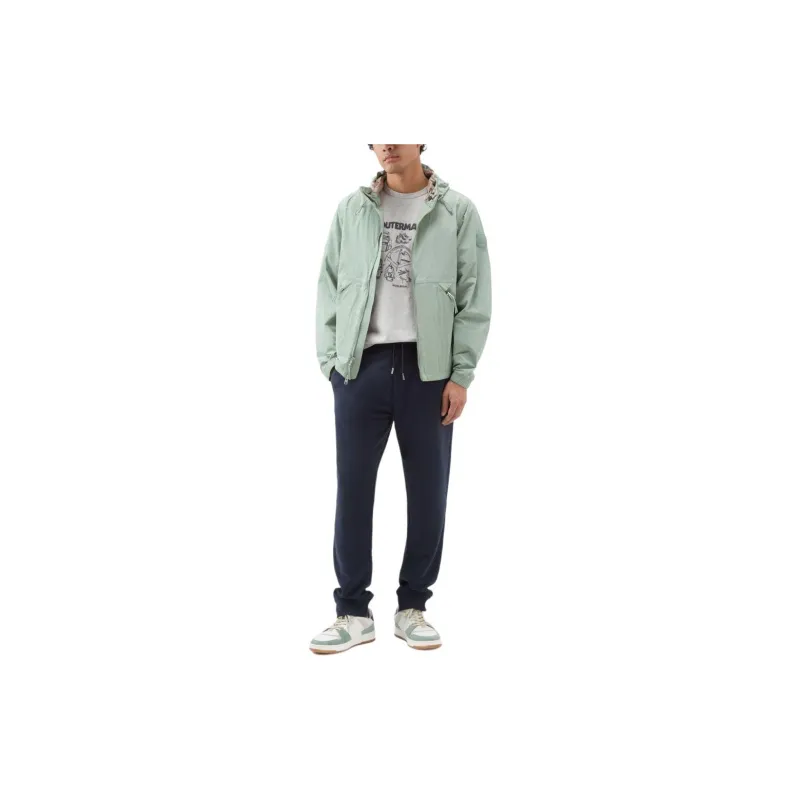 WOOLRICH Zip Up Crinkle Windbreaker-1