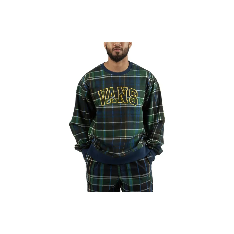 Vans Sweatshirts Men Green/Black-2