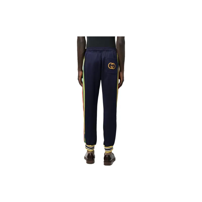 GUCCI Gg Supreme Drawstring Track Pants-1