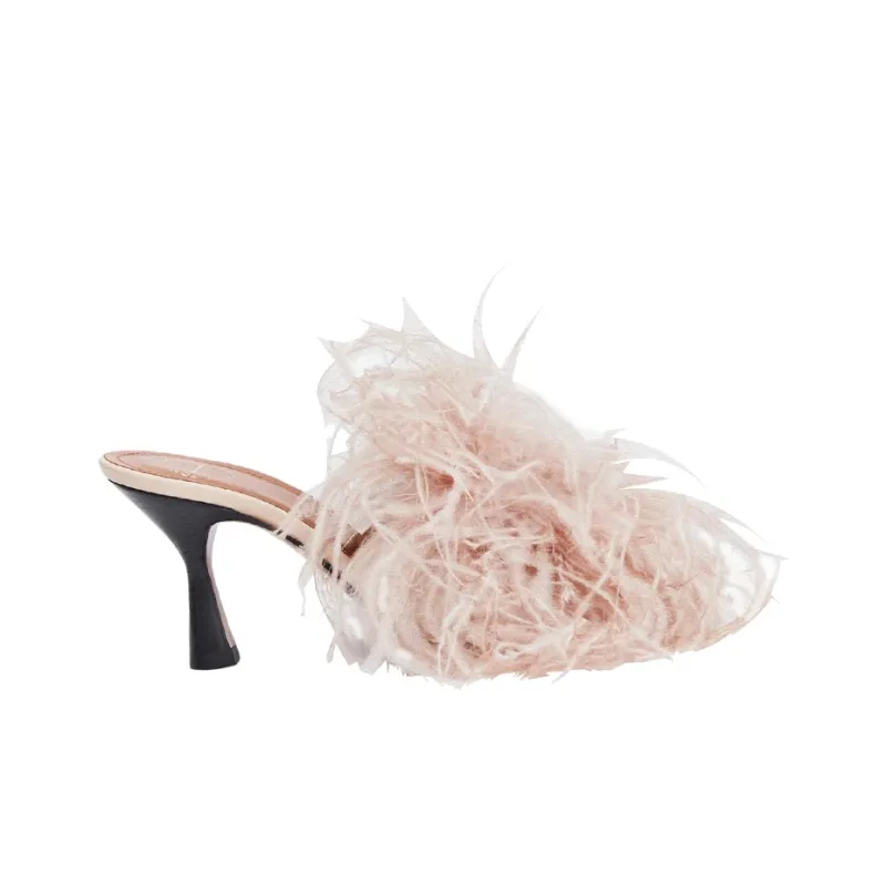 ATP Atelier Slide Slippers 7cm Women's Pink-1