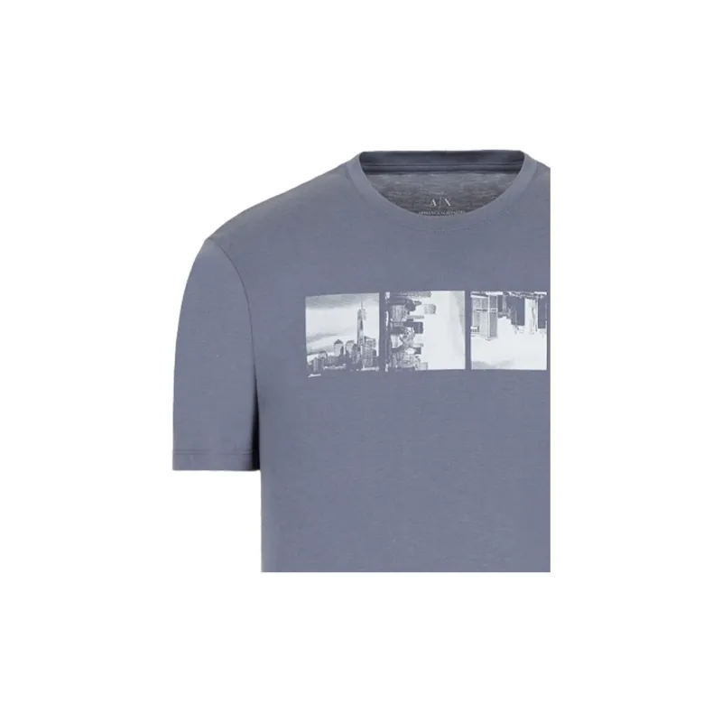 ARMANI EXCHANGEAE T Shirt Men's Light Gray-7