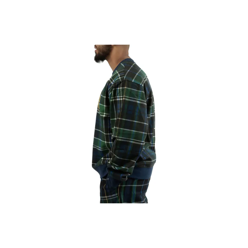 Vans Sweatshirts Men Green/Black-3