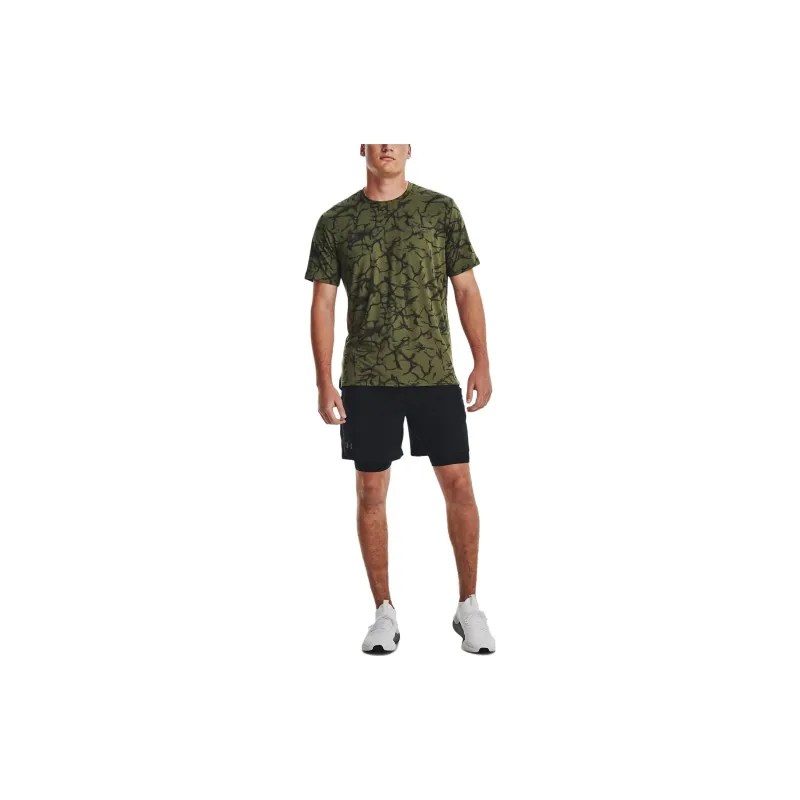 Under Armour Rush T Shirts Men Green-4