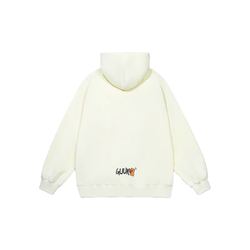 Guuka x AGAHO Sweatshirt Unisex Floral Apricot-20