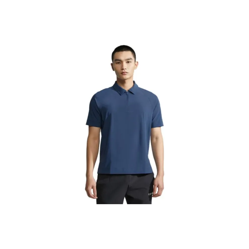 CALVIN KLEIN SS23 Polo Shirt Men's Blue-1