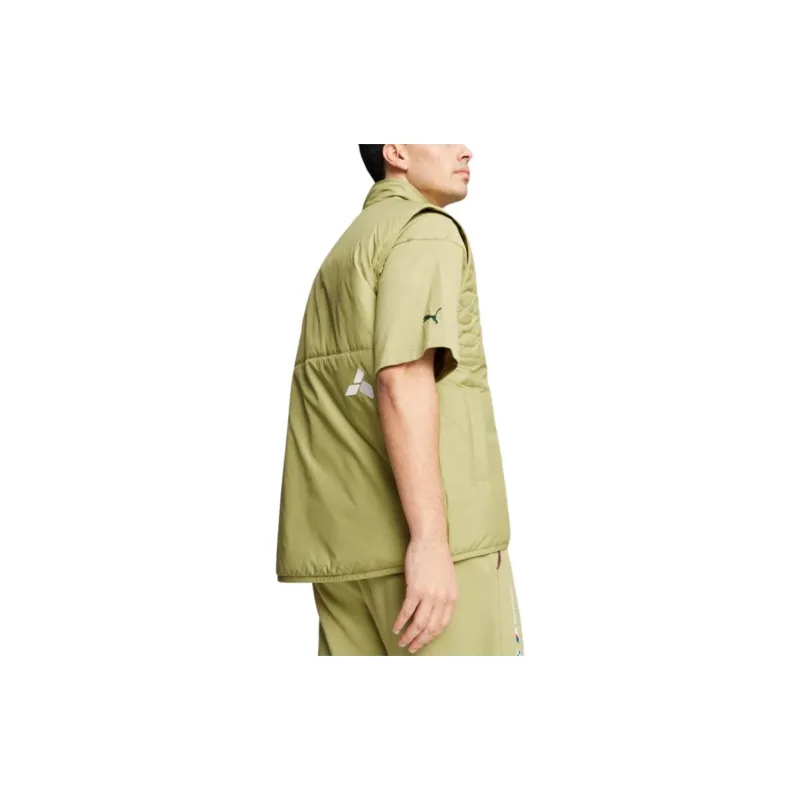 PUMA BMW M Motorsport Vest Men's Green-3