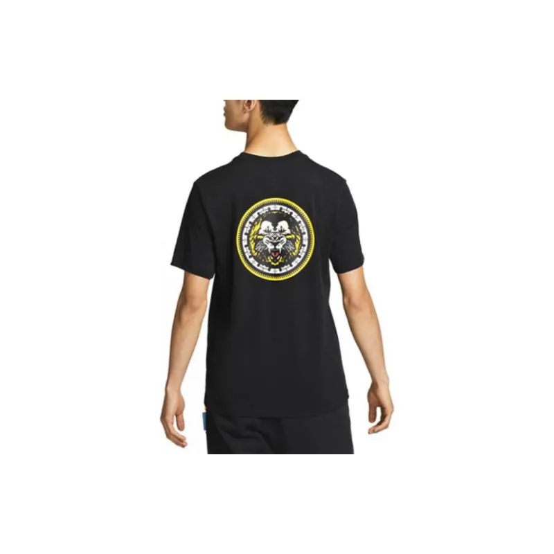 Nike T Shirts Men Black-2
