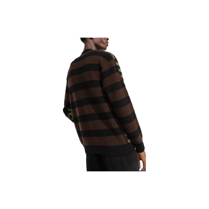 KENZO Long Sleeved Striped Cardigan-2