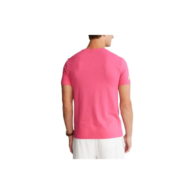 Polo Ralph Lauren T Shirts Men Pink-3