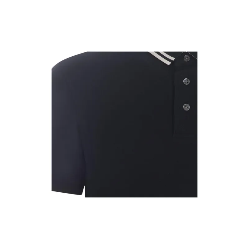 EMPORIO ARMANI SS23 Polo Shirt Men's Navy-3