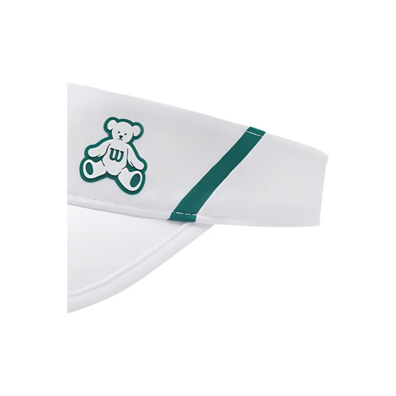 Wilson Riding Equipment Visor Cap Everyday, Sports Unisex Polyester White-4