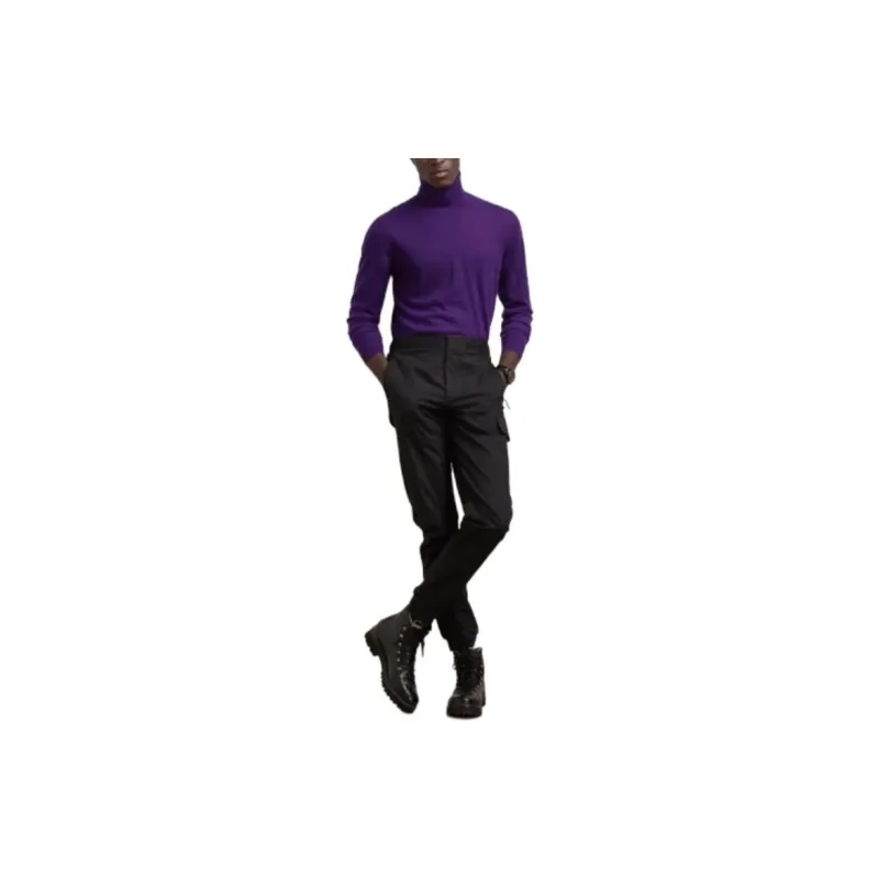 Ralph Lauren Purple Label Cashmere Turtleneck Sweater Men's Purple-1