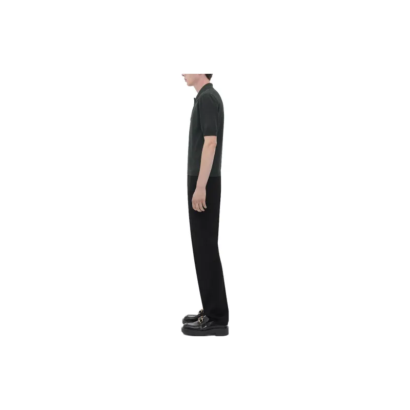 Bottega Veneta Polo Shirts Men Charcoal Gray-4