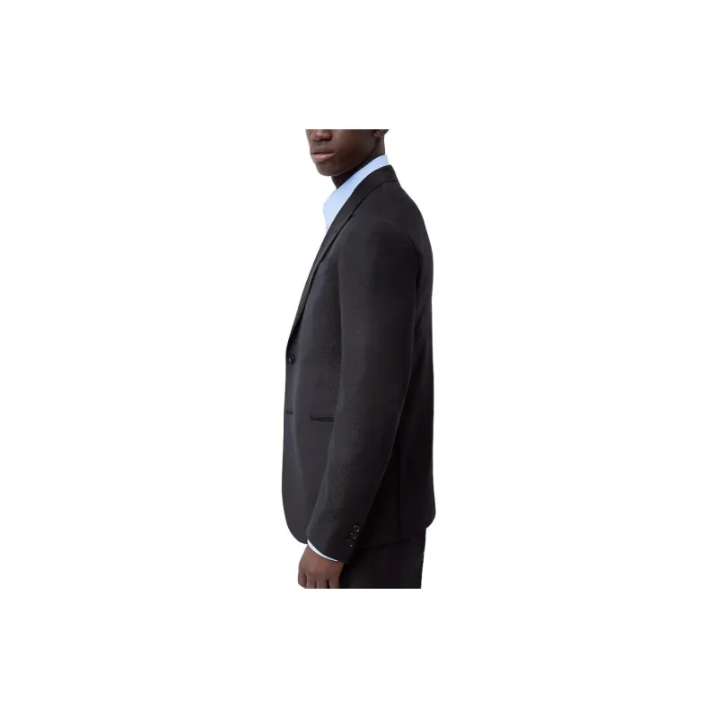 LOUIS VUITTON Single Breasted Pont Neuf Jacket Business Suit Men's Black-3