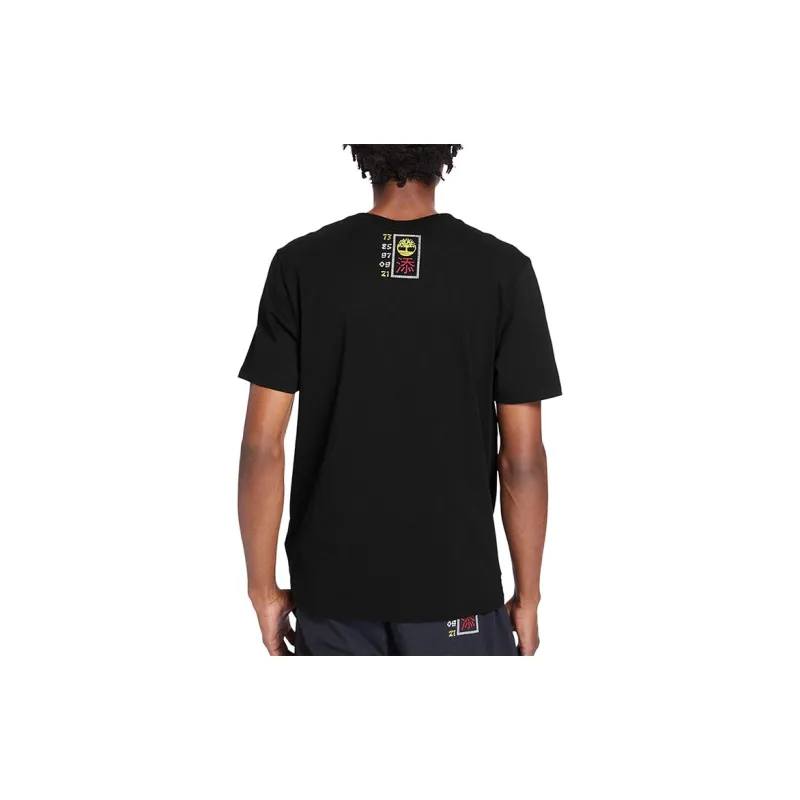 Timberland T-Shirts Men Black-2