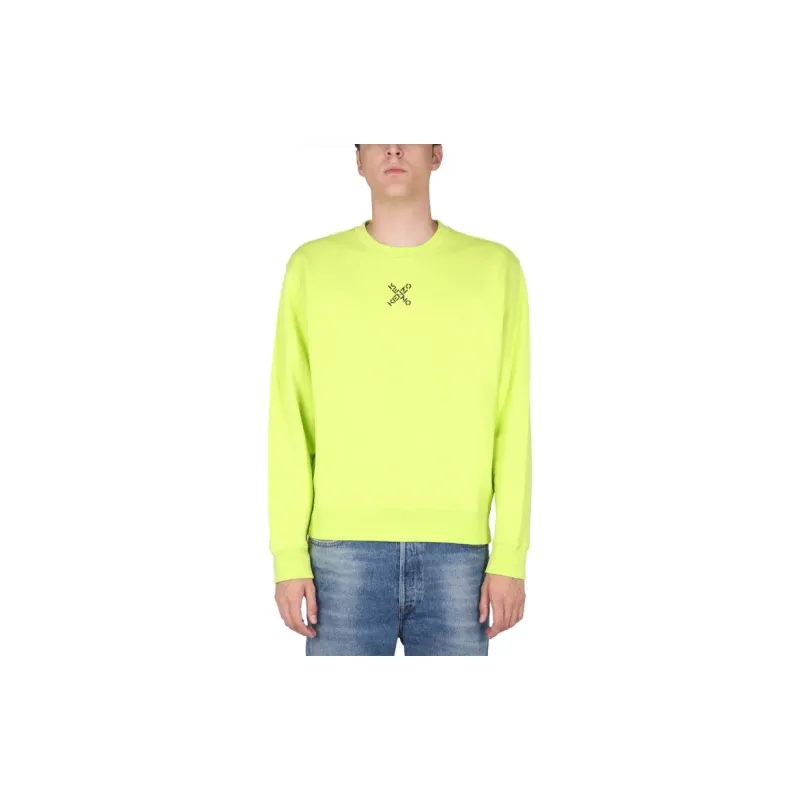 KENZO Sweatshirts Men Yellow-2