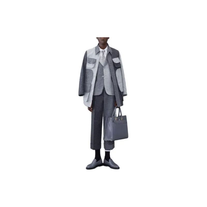 THOM BROWNE Shirts Men White-2