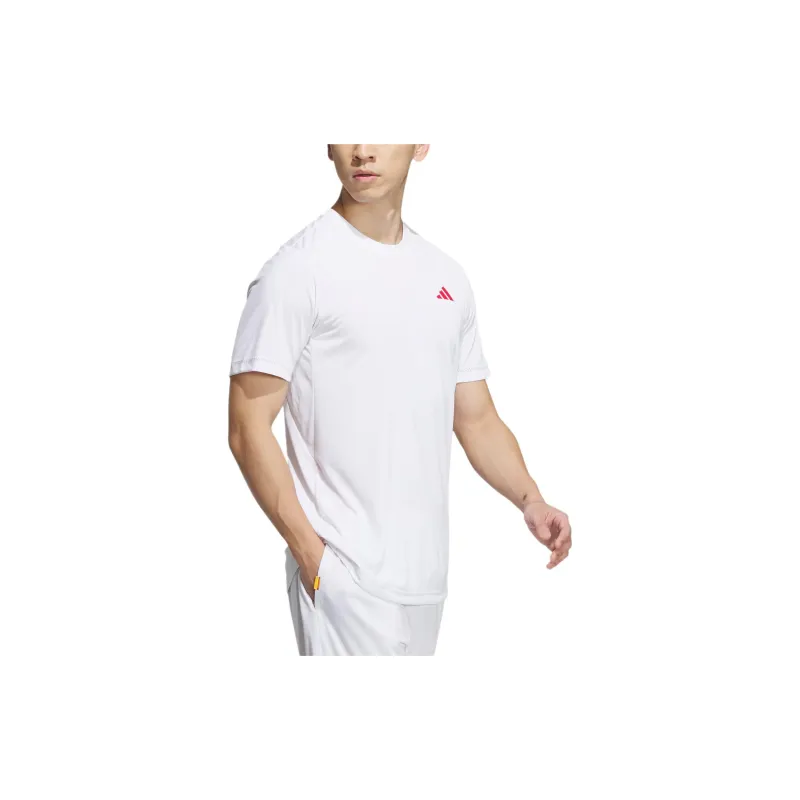 Adidas Chinese Tennis Team Olympic Series T Shirts Men White-2