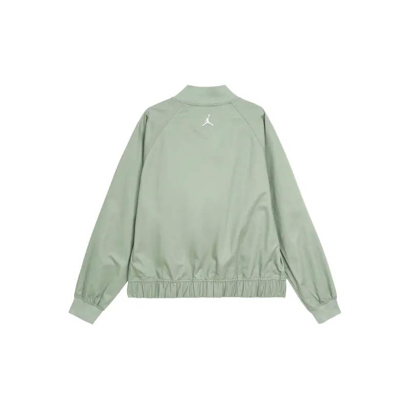 Jordan Jackets Coats Women's Smoke Gray Jade-1