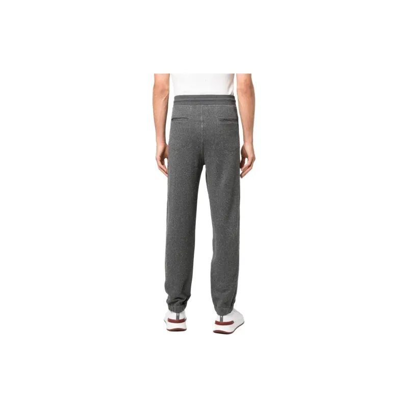 Brunello Cucinelli Mélange Track Trousers-2