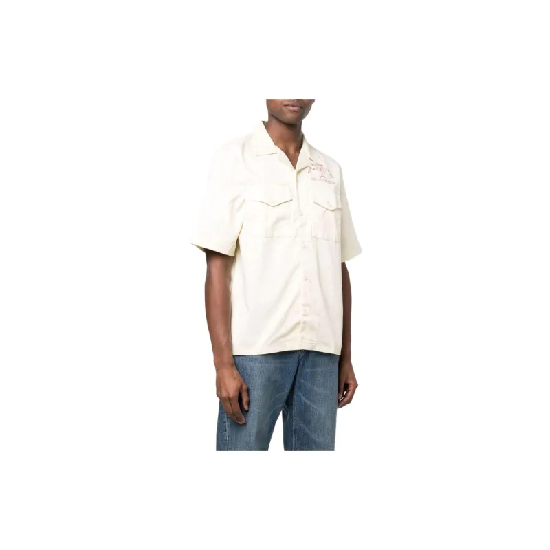 DIESEL Shirts Men Yellow-3